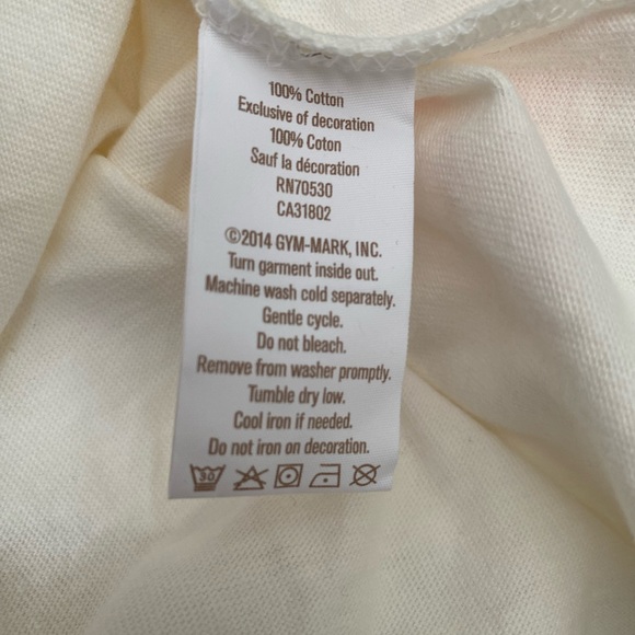 Crazy 8 Ruched Sleeve Top Girls size S( 5-6) long sleeve - Picture 5 of 5